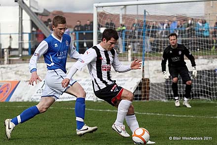 Liam Buchanan v Cowdenbeath Liam Buchanan v Cowdenbeath