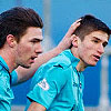 Ross Forbes acknowledges Ryan Williamsons assist Ross Forbes acknowledges Ryan Williamsons assist