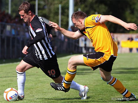 Andy Kirk v Annan Athletic Andy Kirk v Annan Athletic
