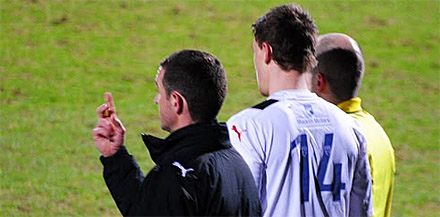 Jake Hyde comes on for Dunfermline debut Jake Hyde comes on for Dunfermline debut