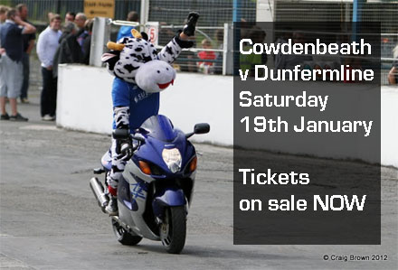 COWDENBEATH TICKETS ON SALE NOW COWDENBEATH TICKETS ON SALE NOW