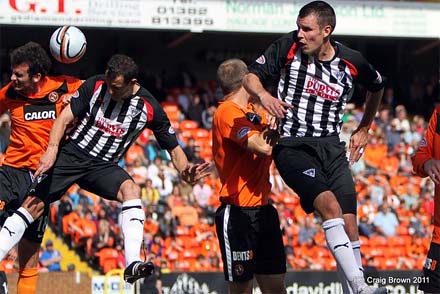 Alex Keddie and Andy Dowie v Dundee United Alex Keddie and Andy Dowie v Dundee United