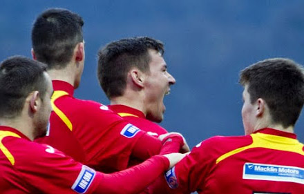 Andy Barrowman v Dumbarton Andy Barrowman v Dumbarton