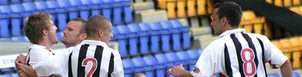 Iain William scores v St Johnstone Iain William scores v St Johnstone