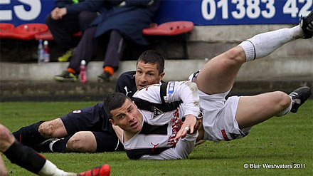 Austin McCann v Raith Rovers Austin McCann v Raith Rovers