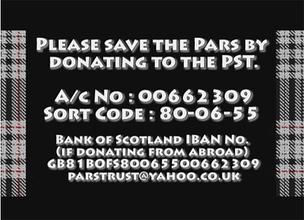 SAVE THE PARS donate SAVE THE PARS donate